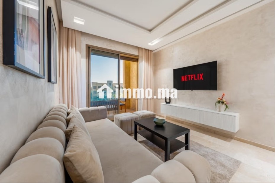 Vente d'un bel appartement à Agdal. 2 chambres agréables. Meublé - Vente Immobilier - Marrakech - photo 6