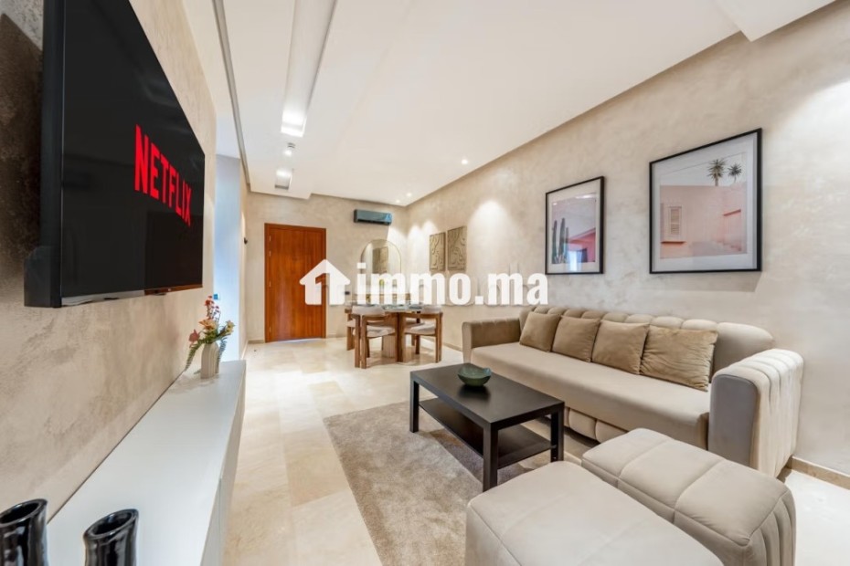 Vente d'un bel appartement à Agdal. 2 chambres agréables. Meublé - Vente Immobilier - Marrakech - photo 7