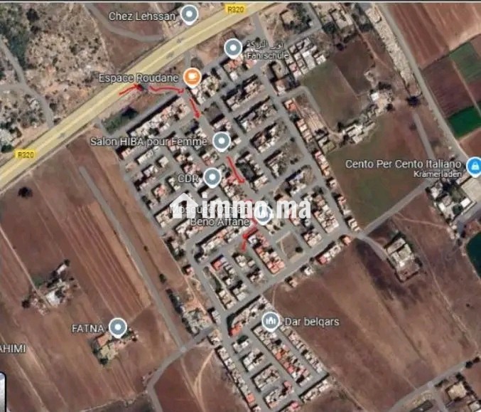 بقعة أرضية النزهة السوالم الطريفية مساحة 81 متر - Vente Immobilier - Casablanca - photo 1