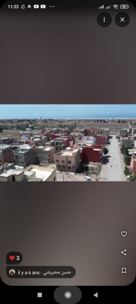 بقعة أرضية النزهة السوالم الطريفية مساحة 81 متر - Vente Immobilier - Casablanca - photo 3