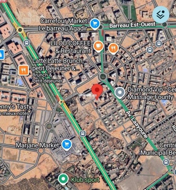 Beau terrain à la vente à Haut Founty.
Superficie 311 m² - Vente Immobilier - Agadir - photo 1