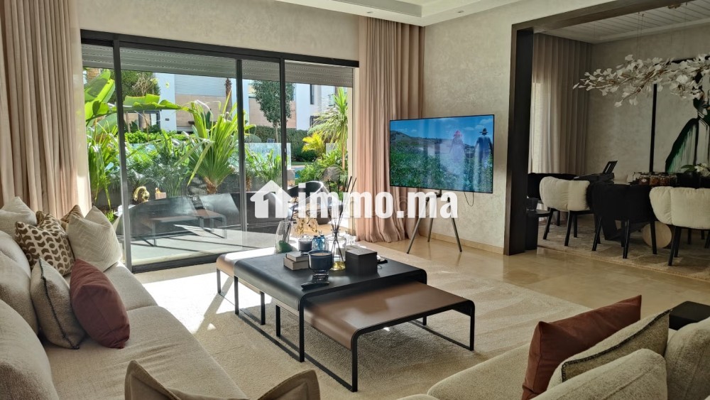Appartement a vendre rdj face a la piscine - Vente Immobilier - Dar Bouazza - photo 1