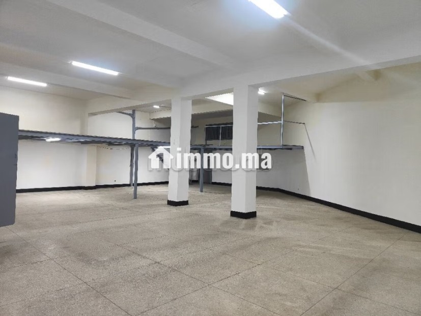 Dépôt pour stockage en location à Belvédère. Surface totale 515 m² - Vente Immobilier - Casablanca - photo 1