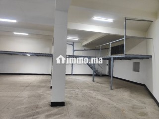 Dépôt pour stockage en location à Belvédère. Surface totale 515 m² - Appartement à vendre - Casablanca
