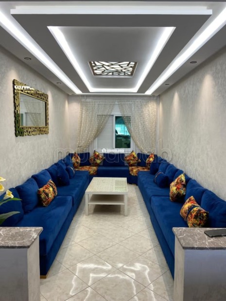 Location saisonnière en Centre. 2 grandes pièces. Système de parabole et salon marocain - Vente Immobilier - Kenitra - photo 8