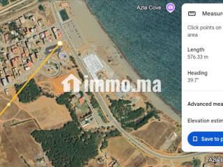 Terrain Azla titré 129 m2 avec 2 facade - Terrain à vendre - Tetouan