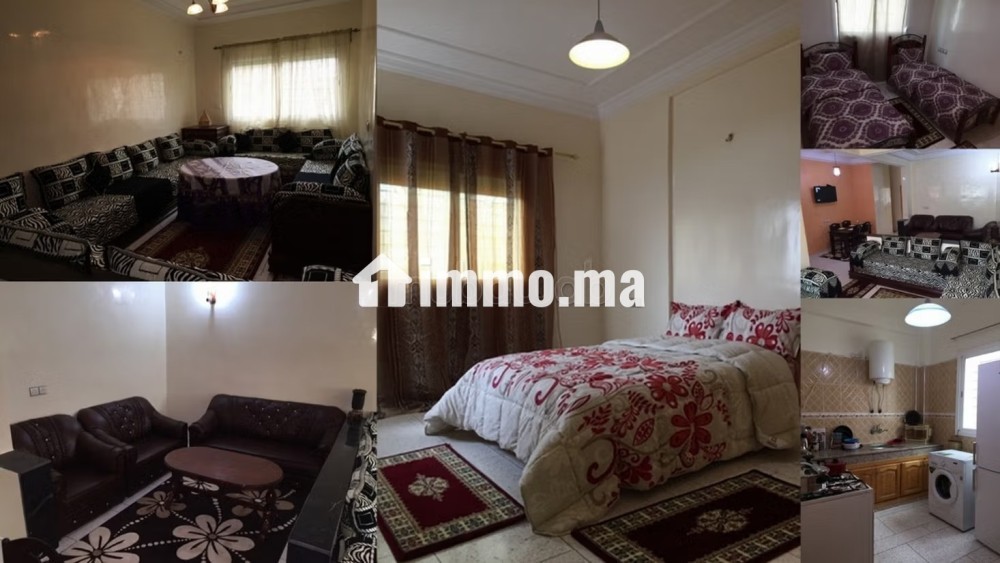 Location d'un appartement à Nouvelle Ville. 2 belles chambres. Salon traditionnel et système d'antenne parabolique - Vente Immobilier - Fes - photo 1