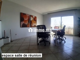 Bureau Rabat Hay Riad 152m² - Villa à louer - Rabat