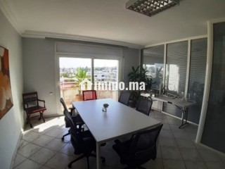 Bureau Rabat Hay Riad 152m² - Villa à louer - Rabat
