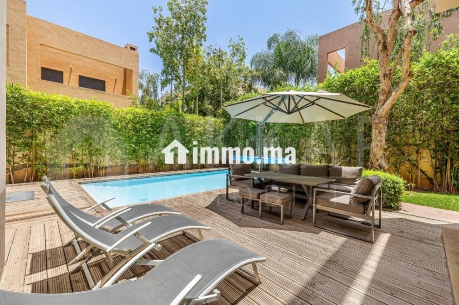 Amelkis Golf Villa 4chambres meublée - Location Immobilier - Marrakech - photo 1