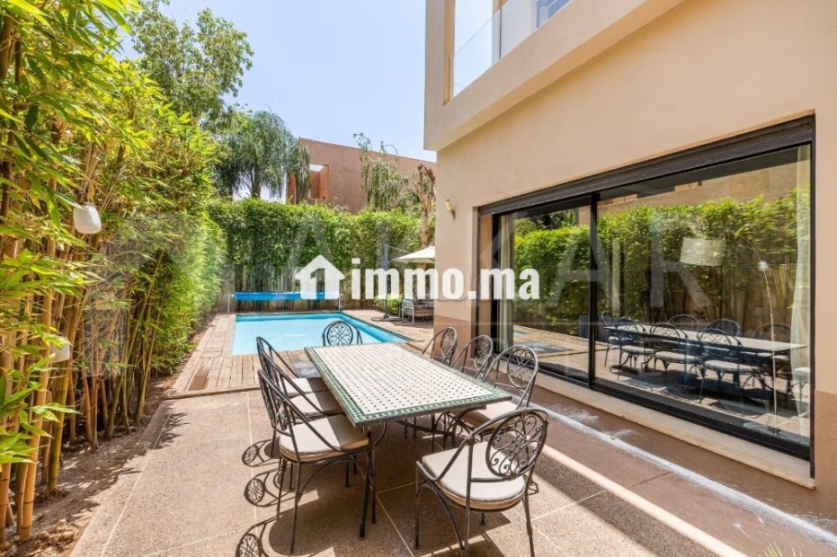 Amelkis Golf Villa 4chambres meublée - Location Immobilier - Marrakech - photo 3