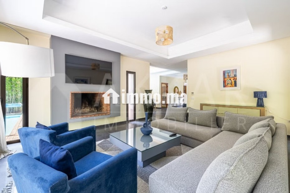 Amelkis Golf Villa 4chambres meublée - Location Immobilier - Marrakech - photo 4