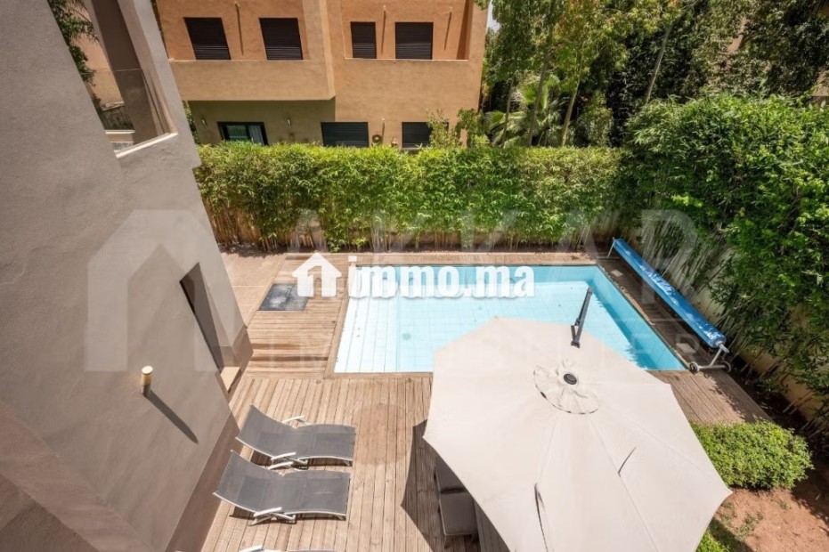 Amelkis Golf Villa 4chambres meublée - Location Immobilier - Marrakech - photo 5