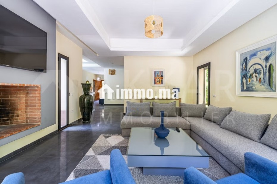 Amelkis Golf Villa 4chambres meublée - Location Immobilier - Marrakech - photo 6
