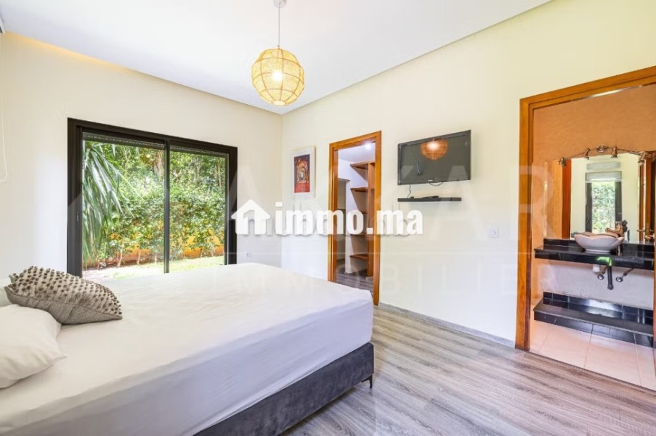 Amelkis Golf Villa 4chambres meublée - Location Immobilier - Marrakech - photo 8