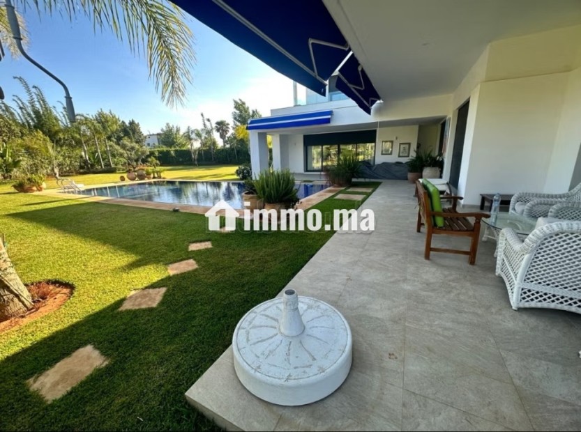 Luxueuse villa meublée en location - Location Immobilier - Rabat - photo 1