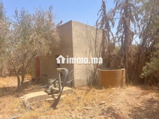 Terrain à 15 km de Marrakech, maison semi finie - Terrain à vendre - Marrakech