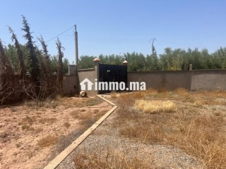 Terrain à 15 km de Marrakech, maison semi finie - Terrain à vendre - Marrakech