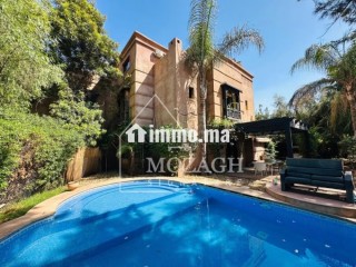 Superbe villa de 550M² avec piscine – Route de Fès - Villa à louer - Marrakech