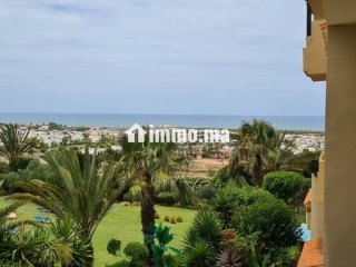 Vue mer dans une résidence avec piscine et jardin à louer ain diab - Appartement à louer - Casablanca