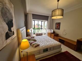 Vue mer dans une résidence avec piscine et jardin à louer ain diab - Appartement à louer - Casablanca