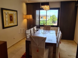 Vue mer dans une résidence avec piscine et jardin à louer ain diab - Appartement à louer - Casablanca
