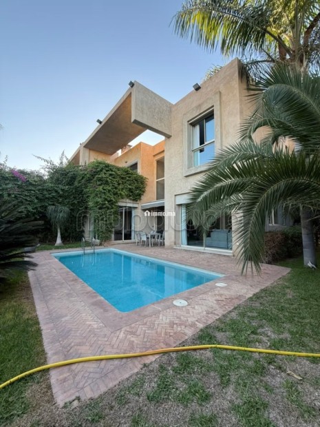 Superbe villa à louer à Agdal. 3 chambres. Meublé - Location Immobilier - Marrakech - photo 1