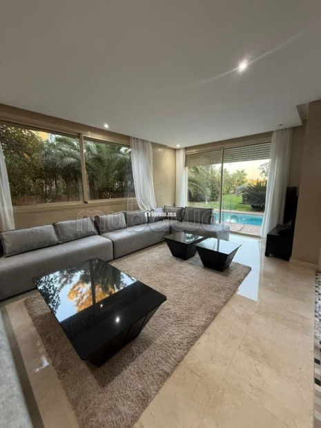 Superbe villa à louer à Agdal. 3 chambres. Meublé - Location Immobilier - Marrakech - photo 3
