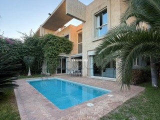 Superbe villa à louer à Agdal. 3 chambres. Meublé - Villa à louer - Marrakech