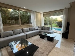 Superbe villa à louer à Agdal. 3 chambres. Meublé - Villa à louer - Marrakech