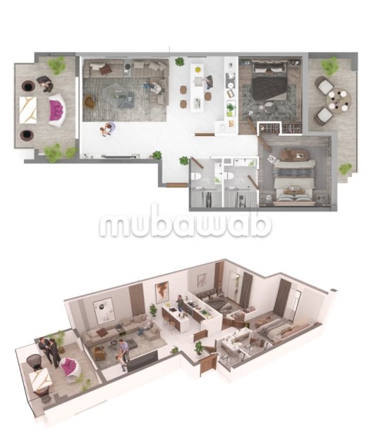 Magnifique appartement vue sur mer - Vente Immobilier - Tanger - photo 8