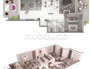 Magnifique appartement vue sur mer - Appartement à vendre - Tanger