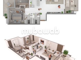 Magnifique appartement vue sur mer - Appartement à vendre - Tanger