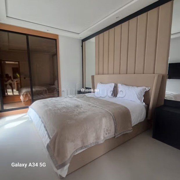 Superbe appartement à louer à De La Plage. 3 grandes pièces. Système de parabole et résidence sécurisée - Location Immobilier - Tanger - photo 7