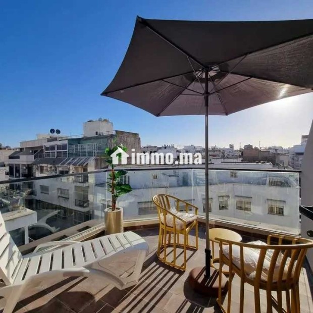 2 chambres salon meublé avec double terrasse - Location Immobilier - Casablanca - photo 1