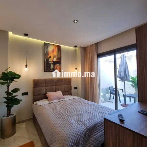 2 chambres salon meublé avec double terrasse - Location Immobilier - Casablanca - photo 7