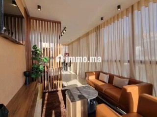 2 chambres salon meublé avec double terrasse - Appartement à louer - Casablanca