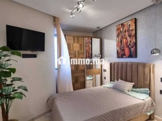2 chambres salon meublé avec double terrasse - Appartement à louer - Casablanca
