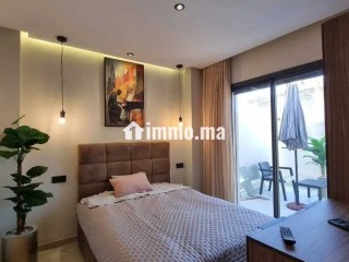 2 chambres salon meublé avec double terrasse - Appartement à louer - Casablanca