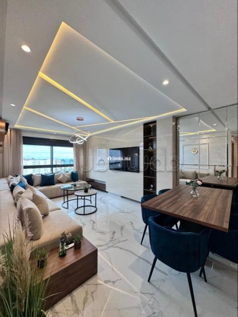 Appartement vue sur mer haute standing centre ville pour location longue durée - Location Immobilier - Tanger - photo 1