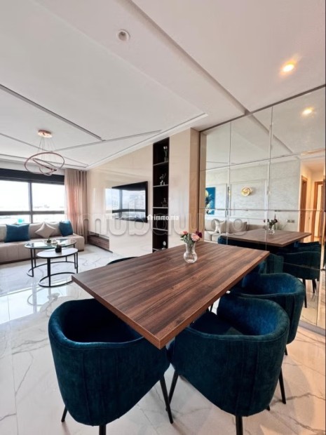 Appartement vue sur mer haute standing centre ville pour location longue durée - Location Immobilier - Tanger - photo 2