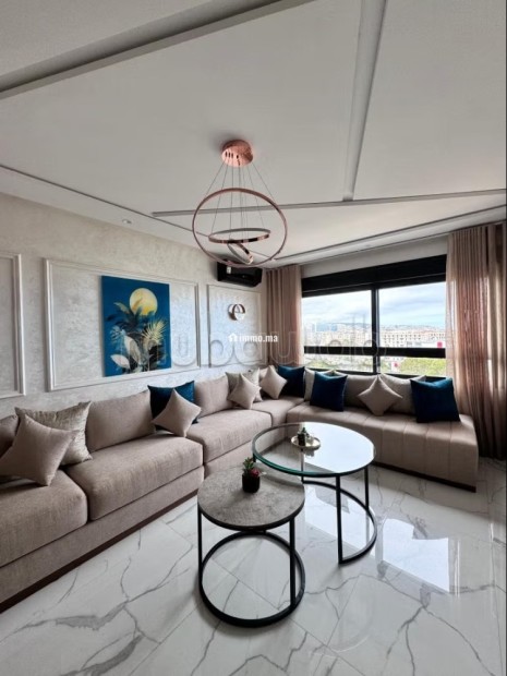 Appartement vue sur mer haute standing centre ville pour location longue durée - Location Immobilier - Tanger - photo 3