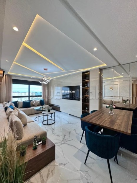 Appartement vue sur mer haute standing centre ville pour location longue durée - Location Immobilier - Tanger - photo 8