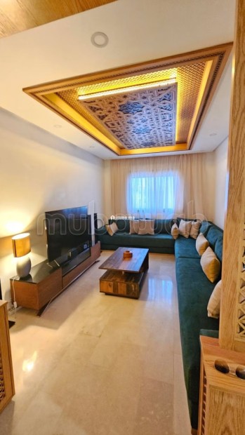 Superbe appartement à louer à Quartier Administratif. 2 chambres agréables. Salon contemporain - Location Immobilier - Rabat - photo 1