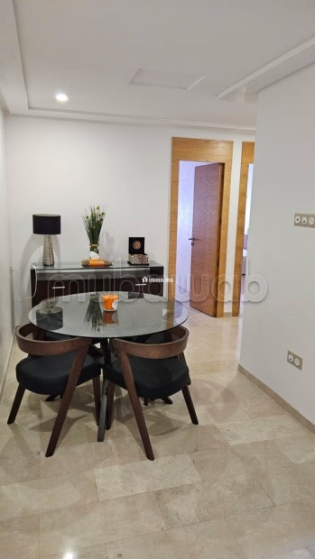 Superbe appartement à louer à Quartier Administratif. 2 chambres agréables. Salon contemporain - Location Immobilier - Rabat - photo 3