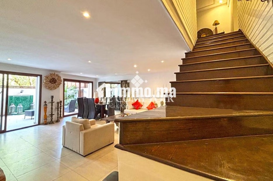 Magnifique duplex en rez de jardin a l’hivernage - Vente Immobilier - Marrakech - photo 4