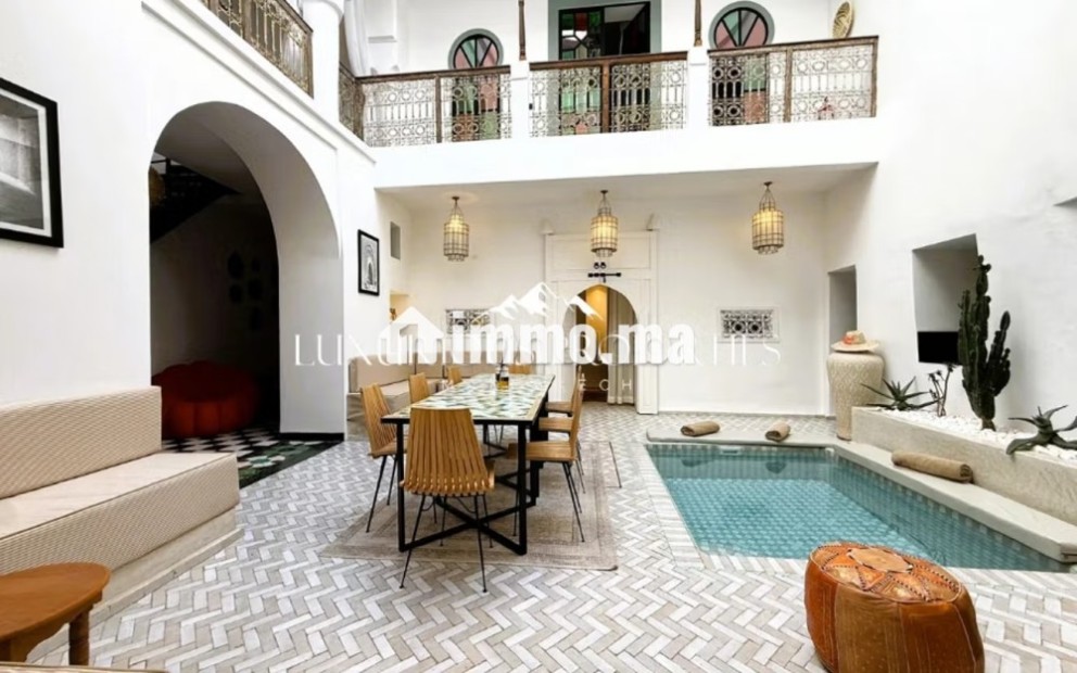 Riad Maison d’Hôtes à Mouassine, Médina - Vente Immobilier - Marrakech - photo 2