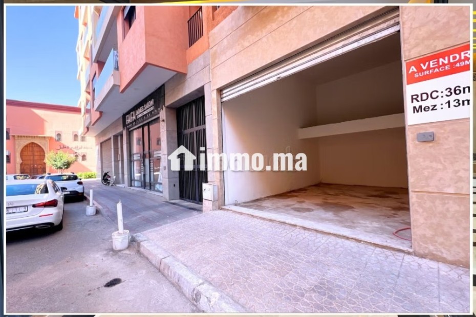 Magasin 49 m² à vendre à Guéliz - Vente Immobilier - Marrakech - photo 1