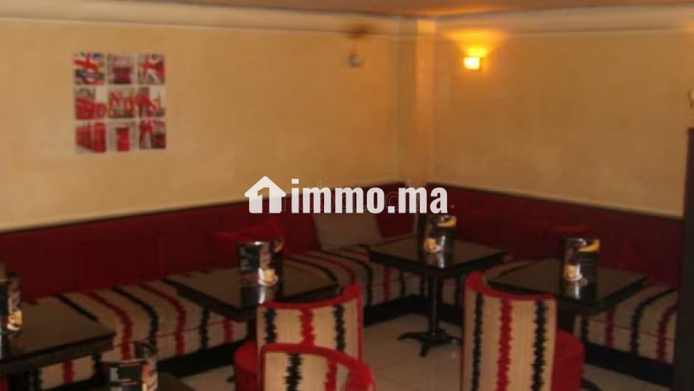 Café a ceder avec mezzanine Maarif - Location Immobilier - Casablanca - photo 1