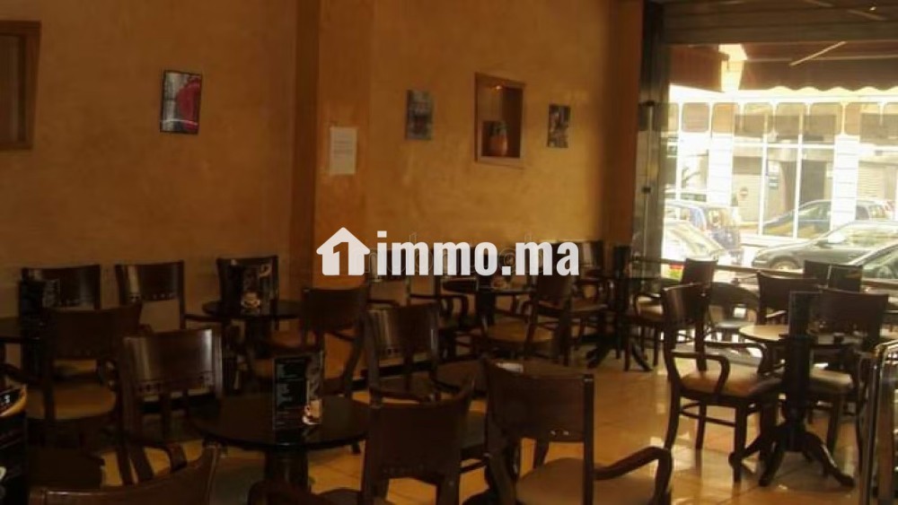 Café a ceder avec mezzanine Maarif - Location Immobilier - Casablanca - photo 2